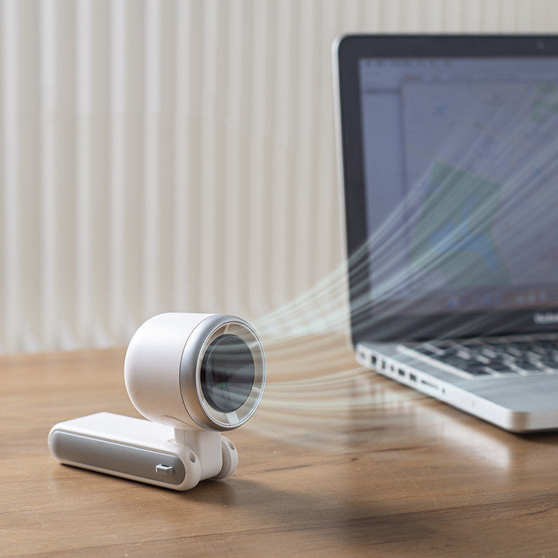 180° Folding Mini Fan – For Neck, Desk & Travel Use