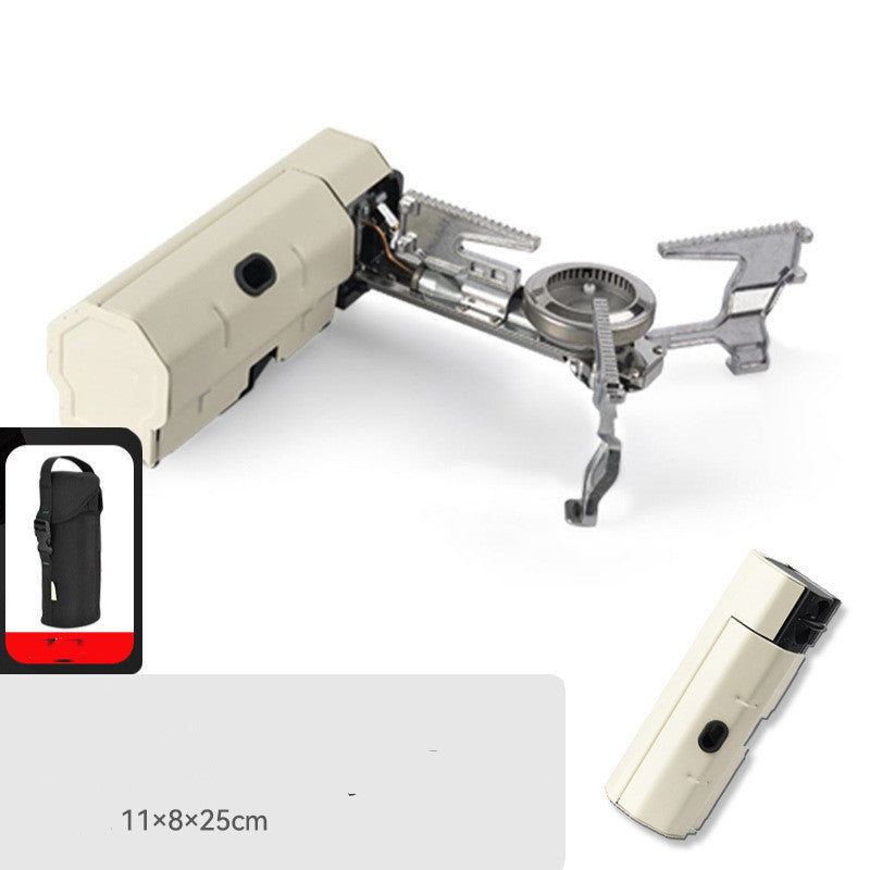 Mini Gas Stove – Portable Outdoor Grill for Camping & BBQs