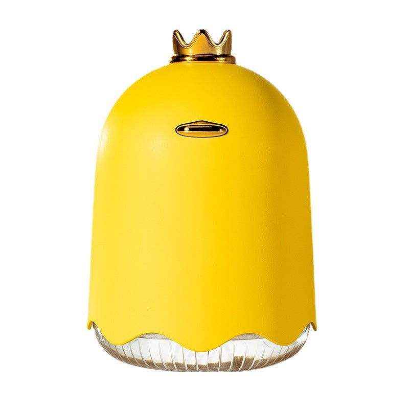 “250ml Crown Duck USB Ultrasonic Humidifier – Mini Desktop & Car Air Purifier for Home and Office”