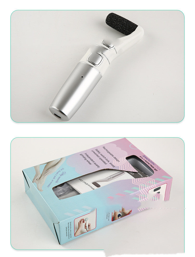 USB Rechargeable Electric Foot Callus Remover – Professional Pedicure Tool for Soft, Smooth Feet